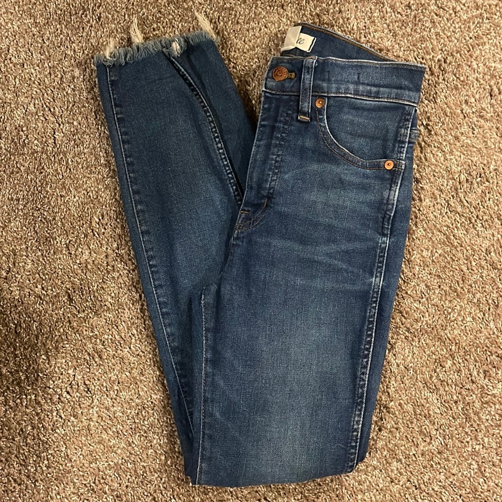 Madewell 10” High Rise Skinny Jeans